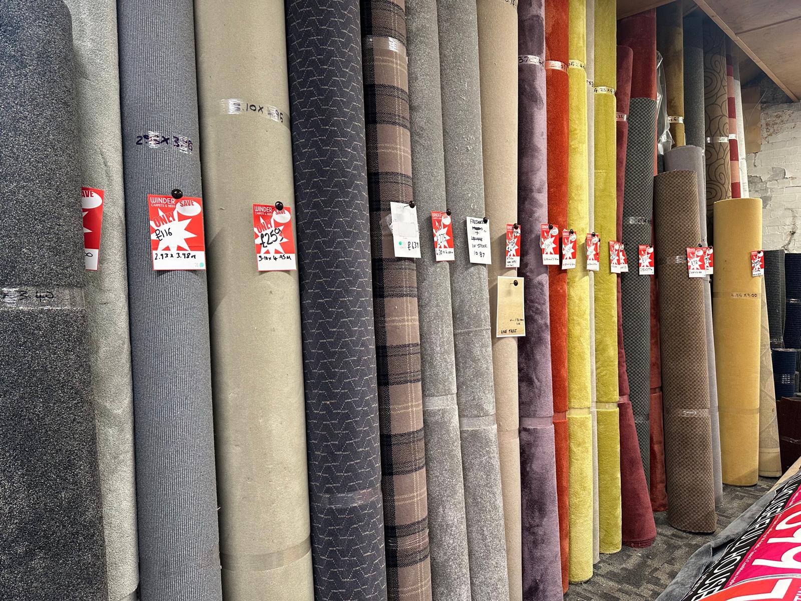 Winder Carpets - Roll End Room