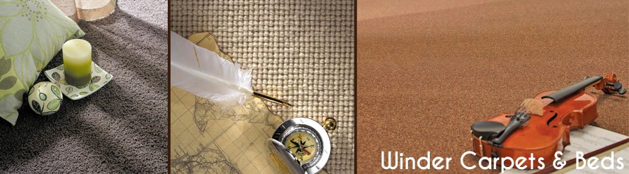 Selection of Cavalier carpet textures available from Winder Carpets Bradford